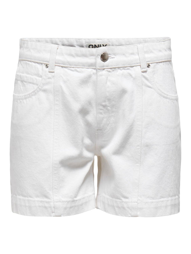 Product SHORT DENIM TIRO MEDIO LIVA-White Denim - Image 1