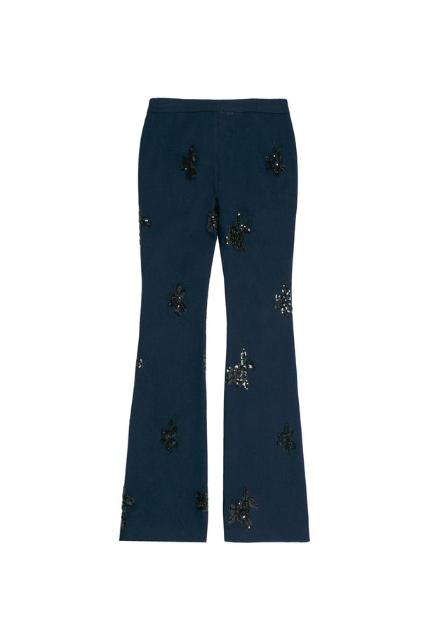 Product JEAN FLARE BORDADO LOW RISE BMK-Neon Navy - Image 5