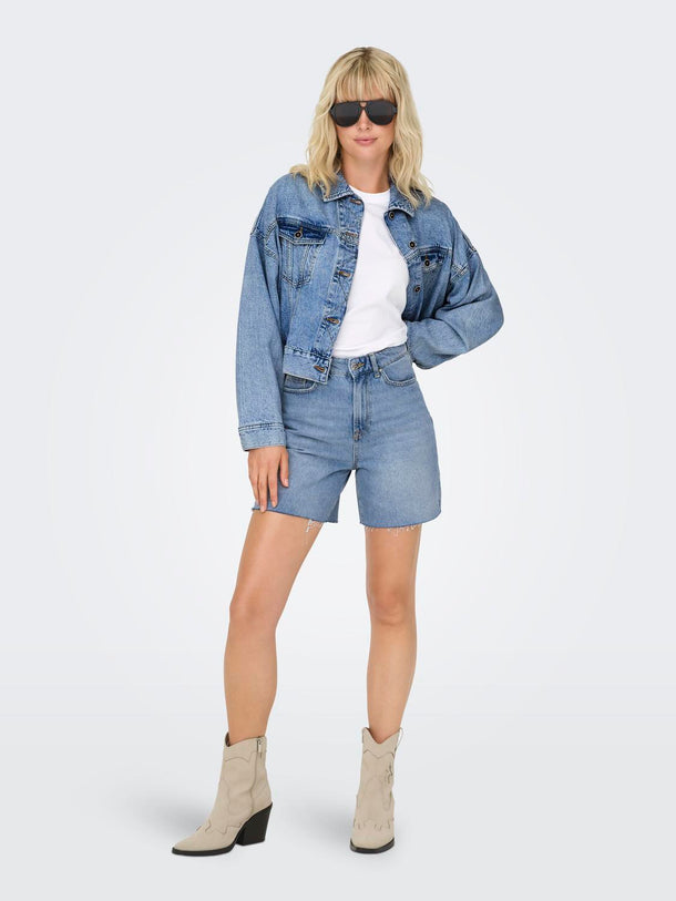 Product SHORT ZILA - Medium Blue Denim - Image 2