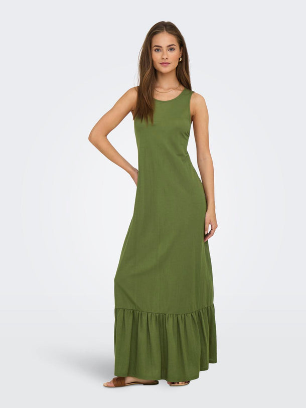 Product VESTIDO TEJIDO CON ESPALDA ABIERTA EDITH -Capulet Olive - Image 5