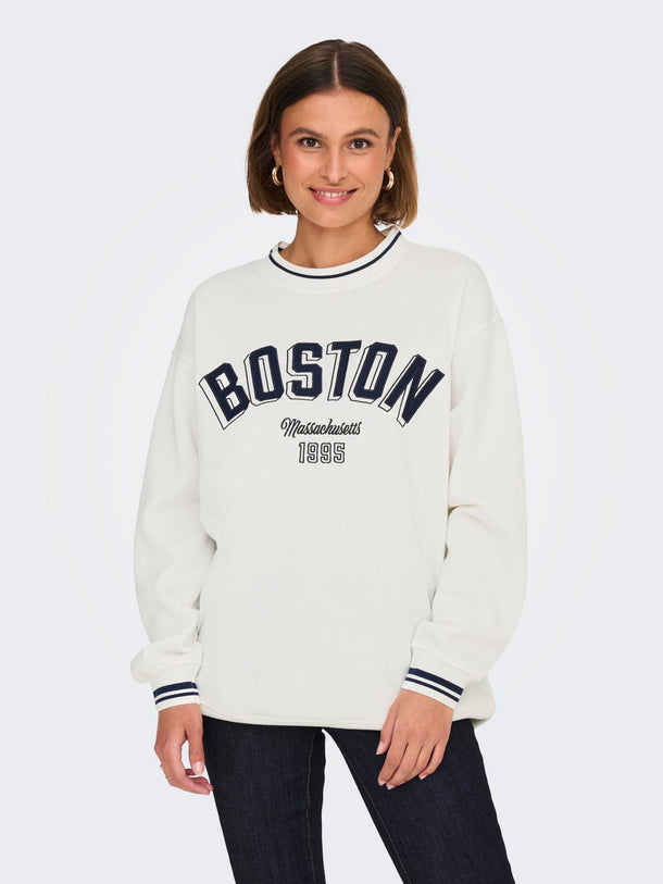 Product POLERÓN NIA ESTAMPADO - Cloud Dancer Print:Boston - Image 6