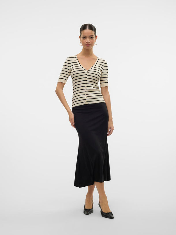 Product CÁRDIGAN REBECCA - Birch Stripes:BLACK - Image 2