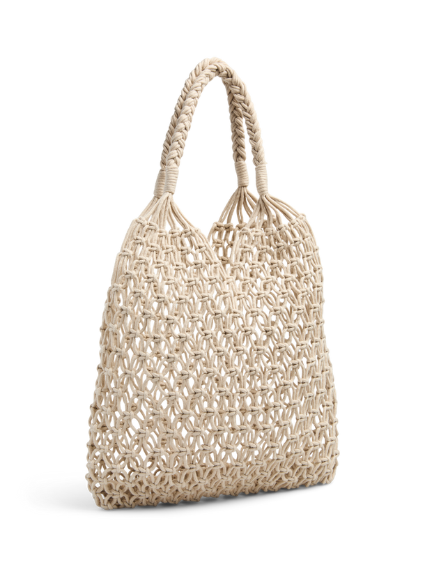 Product BOLSO SHOPPER DE CROCHET LIANA-Sandshell - Image 1