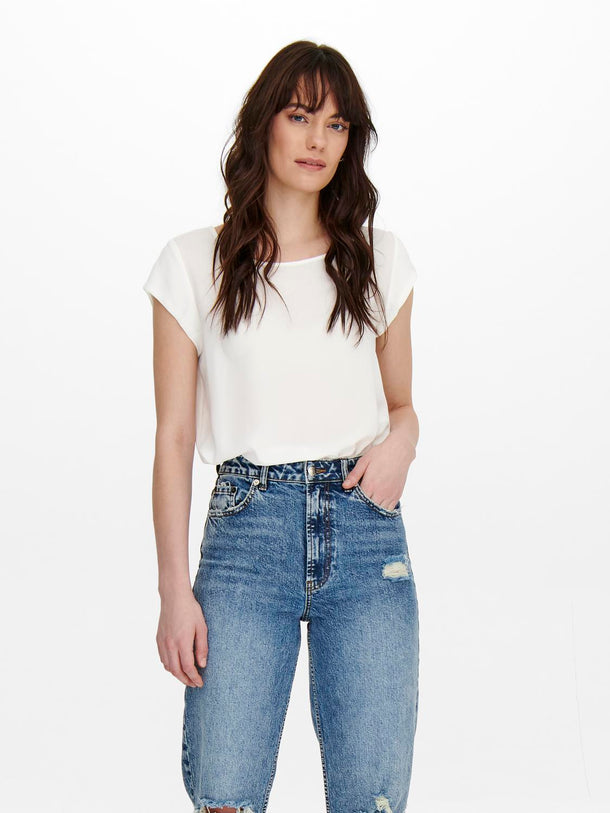 Product POLERA BÁSICA CON CIERRE VIC - Cloud Dancer - Image 10