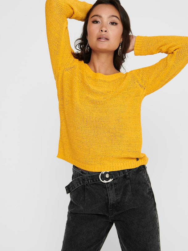 Product SWEATER GEENA - Golden Yellow - Image 6