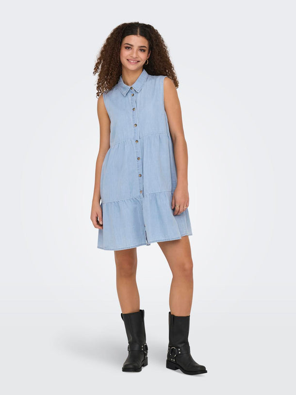 Product VESTIDO BEA - Light Blue Denim - Image 2