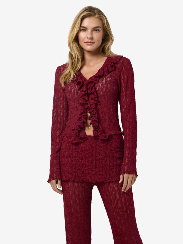 Product BLUSA FRANCIE - Tibetan Red - Image 1