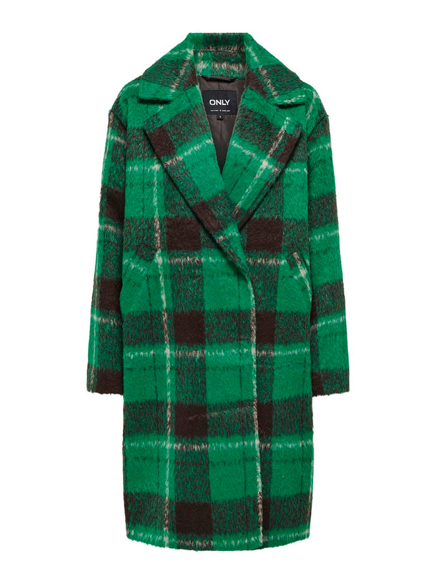 Product ABRIGO ADELINE - Green Jacket Checks:Mole + Brown Rice - Image 1