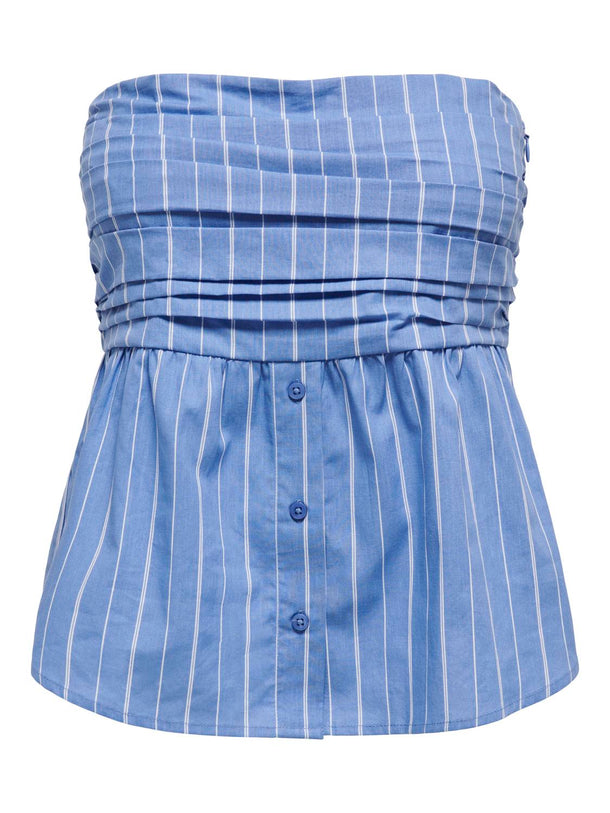 Product TOP PALABRA DE HONOR LESIE-Blue Bonnet Stripes:Esie stripe - Image 1