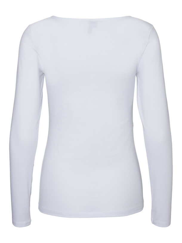Product TOP MAXI  - Bright White - Image 5