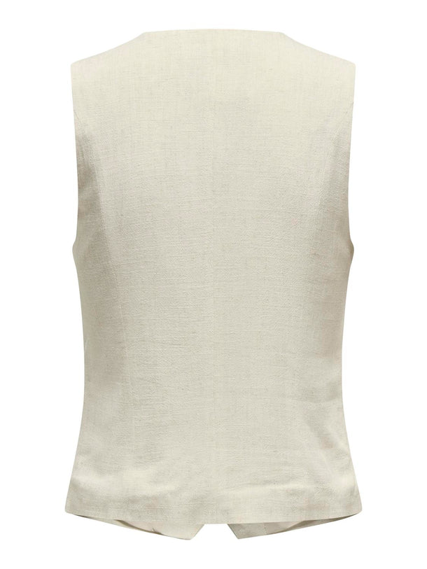 Product CHALECO LINO SASTRERO SIESTA-Moonbeam - Image 3