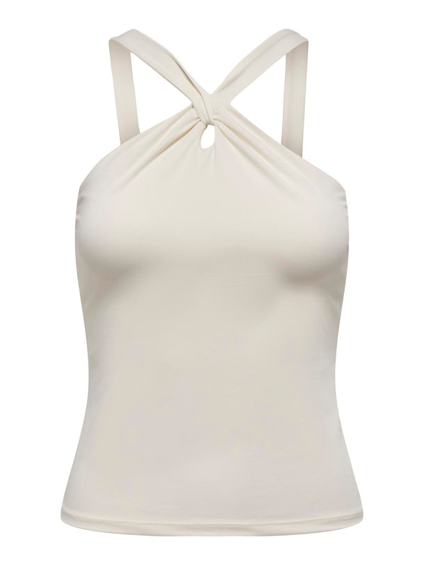 Product TOP HALTER ORBIT - Cloud Dancer - Image 1