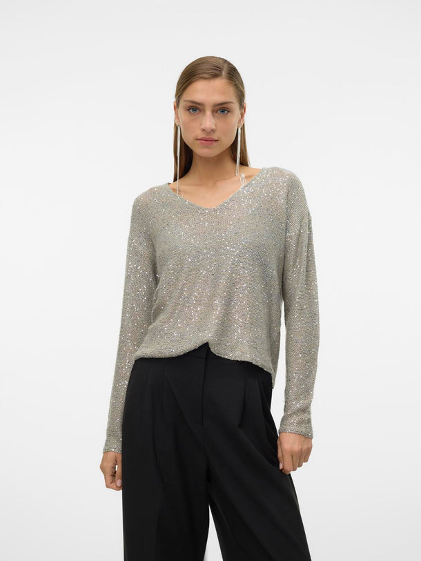 Product SWEATER LEILANI - Griffin Detail:W. SILVER SEQUINS - Image 1