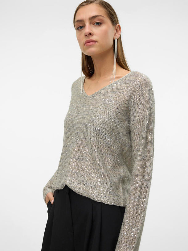 Product SWEATER LEILANI - Griffin Detail:W. SILVER SEQUINS - Image 5