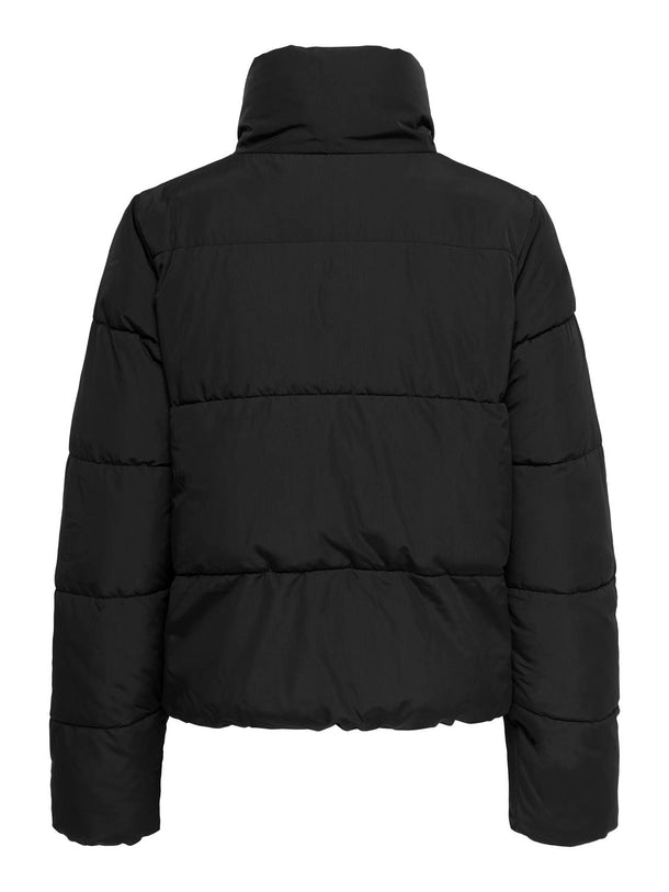 Product CHAQUETA NEW ERICA  - Black Detail:SILVER ZIPPER - Image 2