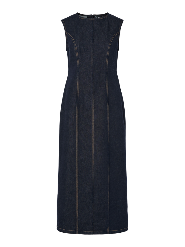 Product VESTIDO MAXI DE DENIM FRANNA-Dark Blue Denim - Image 4