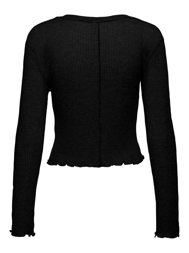 Product TOP DIMA - Black Detail:Stitch (black) - Image 2