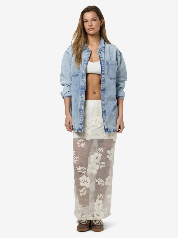 Product POLLERA MAXI ENCAJE LEA-Birch - Image 4