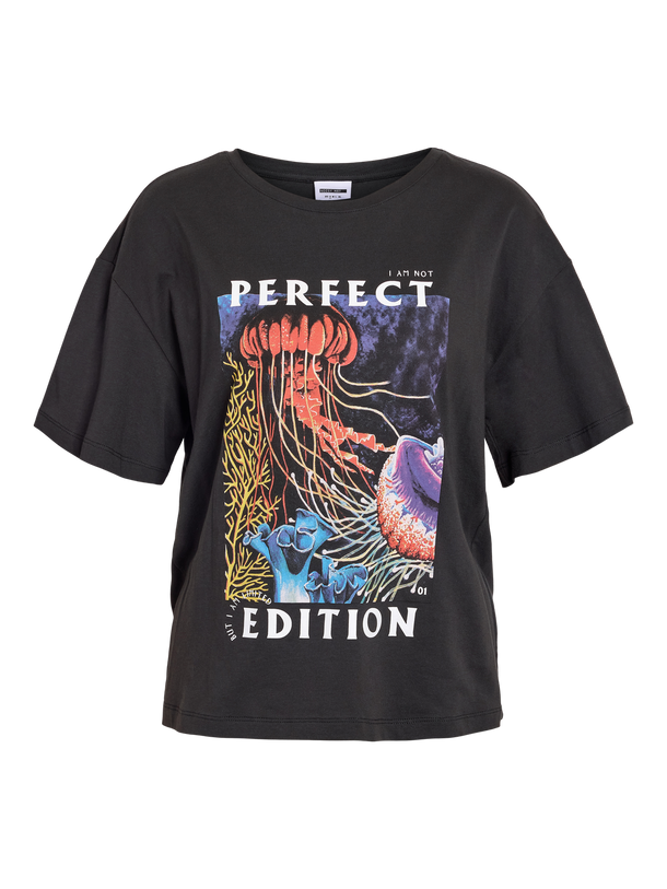 Product POLERA CORAL  - Asphalt Print:JELLYFISH - Image 1