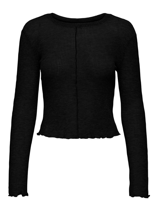 Product TOP DIMA - Black Detail:Stitch (black) - Image 1
