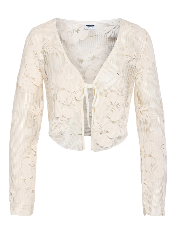 Product TOP CRUZADO ENCAJE LEA-Birch - Image 2