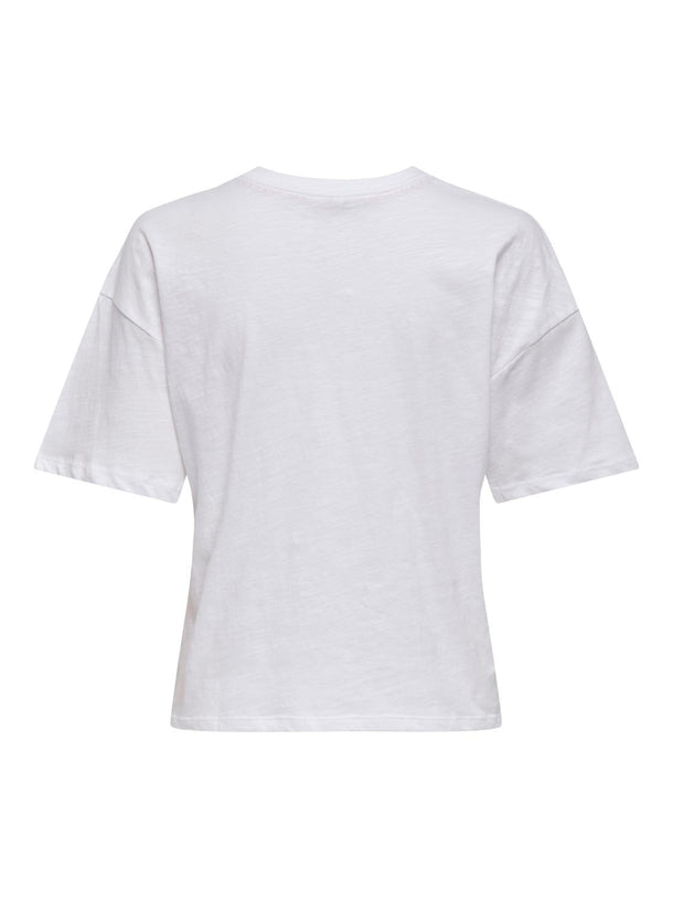 Product POLERA ESTAMPADA BONE-Bright White Print:Vitamin crab - Image 2