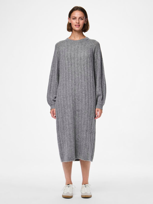 Product VESTIDO MAGGY - Medium Grey Melange - Image 2