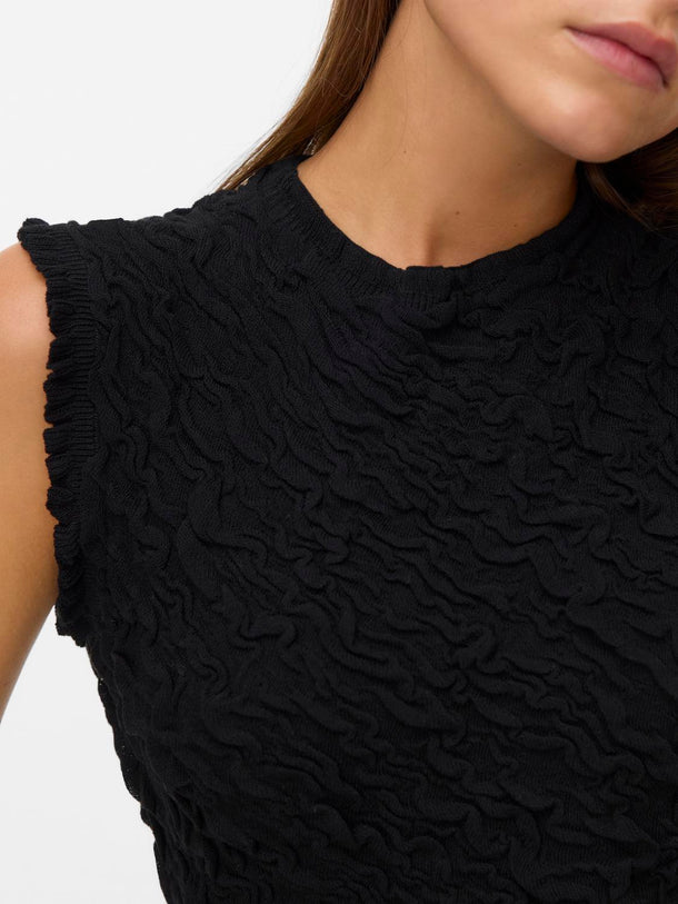 Product TOP TEJIDO STORMI-Black - Image 4