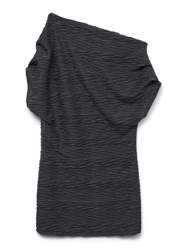 Product TOP TEJIDO ASIMÉTRICO FIE - Asphalt - Image 3