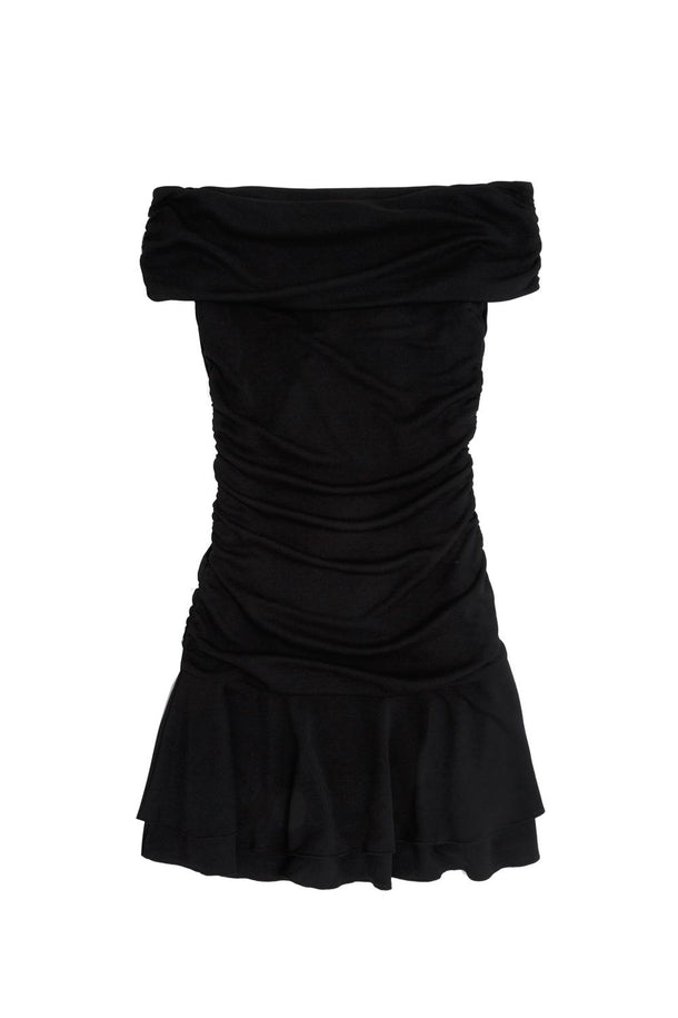 Product VESTIDO MINI DRAPEADO BMK-Black - Image 5