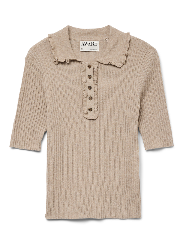 Product TOP TEJIDO SHIRI-Natural Melange - Image 4