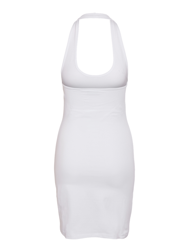 Product VESTIDO MINI HALTER HALIA-Bright White - Image 2
