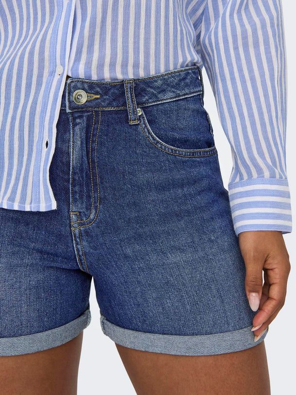 Product SHORT JOSEPHINE  - Medium Blue Denim - Image 8