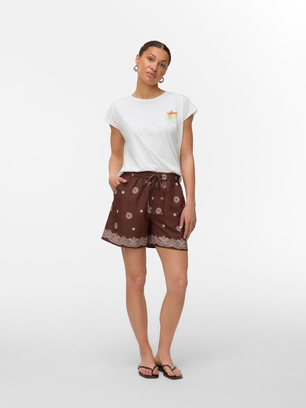 Product SHORT TIRO MEDIO ESTAMPADO ESSIE-Dachshund AOP:CLOUD DANCER - Image 1