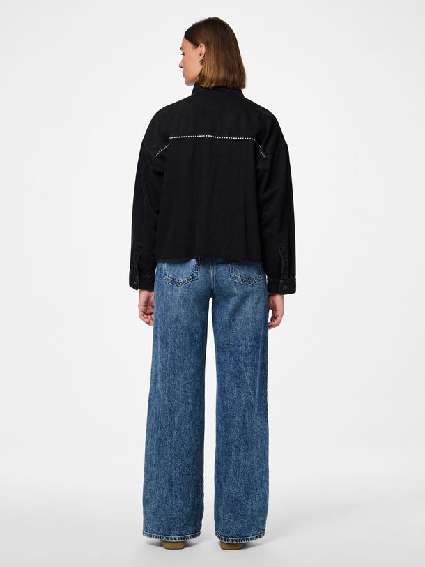 Product CAMISA RICHA - Black Denim - Image 4