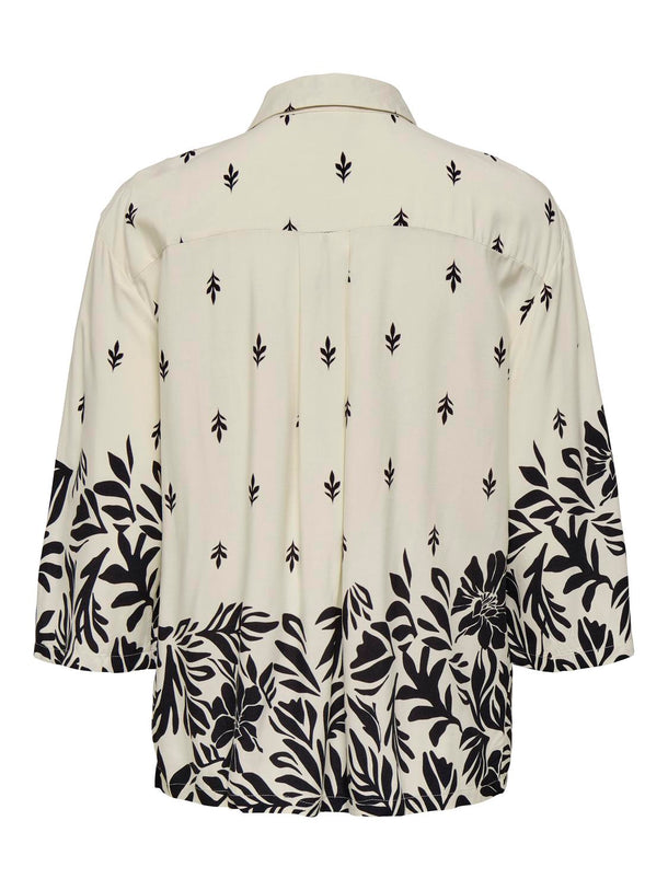 Product CAMISA MAGGIE - Sandshell AOP:BLACK ETHNIC - Image 5