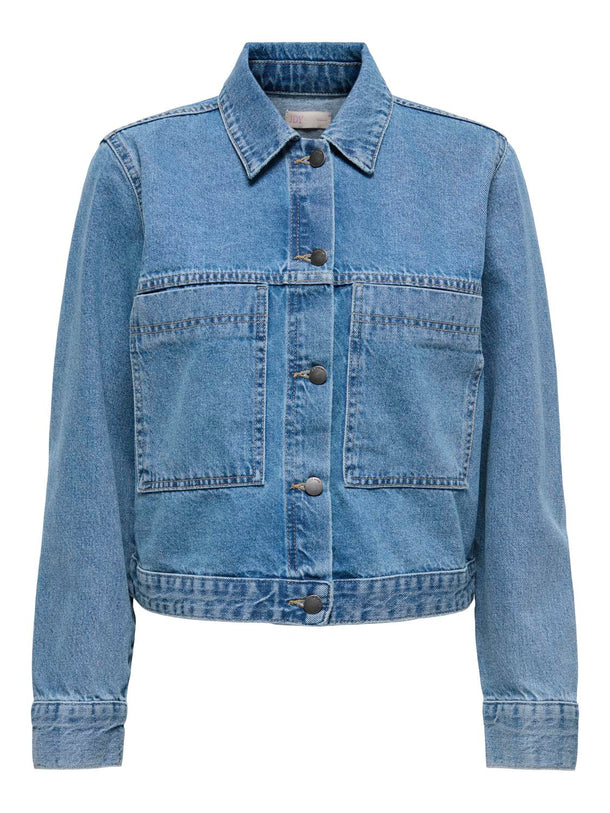 Product CHAQUETA DENIM MICA - Medium Blue Denim - Image 4