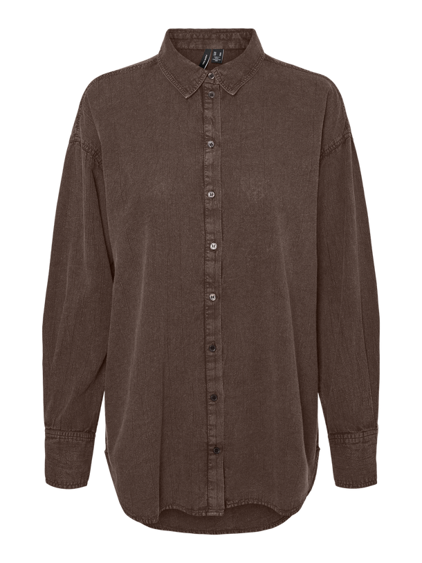 Product CAMISA ANDIE  - Chocolate Brown - Image 1