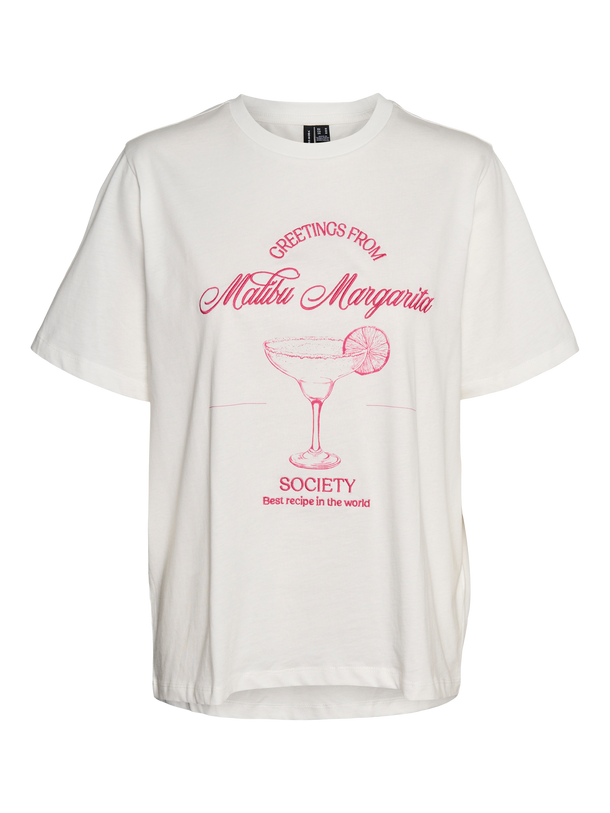 Product POLERA EZRA - Snow White Print:MALIBU MARGARITA - Image 4