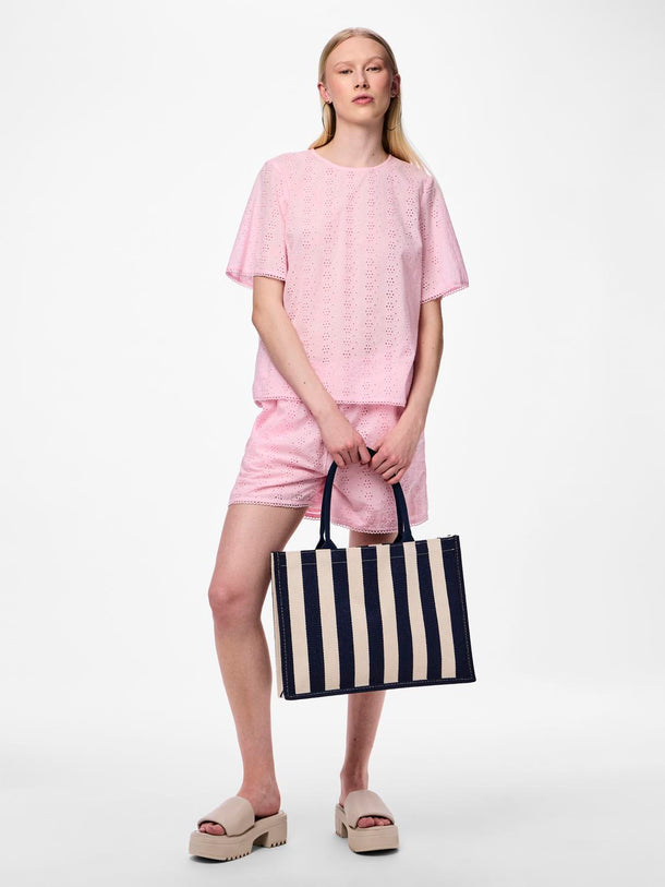 Product BOLSO KONIS - Ombre Blue Stripes:Cloud dancer - Image 3