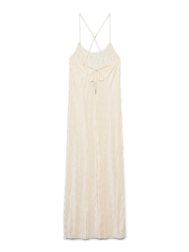 Product VESTIDO LARGO CON BRETELES AJUSTABLES BEA-Birch - Image 3