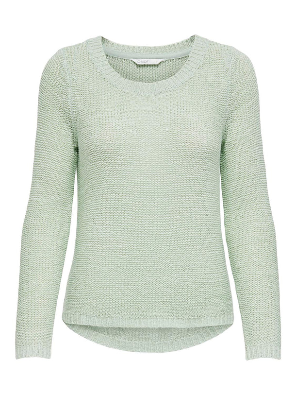 Product SWEATER TEJIDO CUELLO REDONDO GEENA-Subtle Green - Image 1