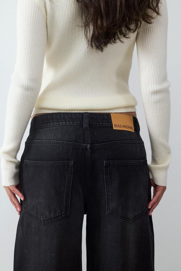 Product JEAN SKATER BMK-Black Denim - Image 6