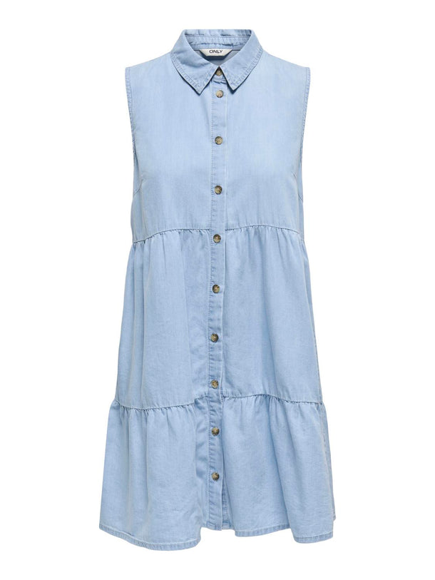Product VESTIDO BEA - Light Blue Denim - Image 4