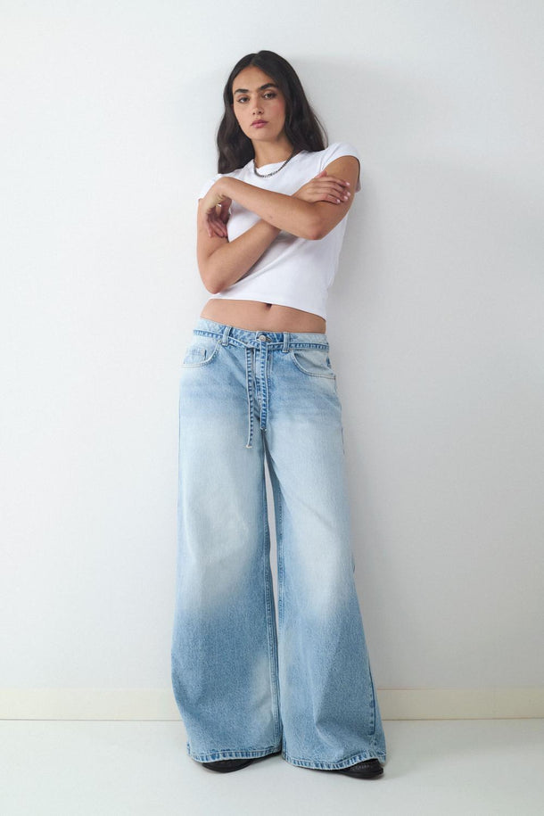 Product JEAN WIDE LEG BMK-Soft Denim - Image 1
