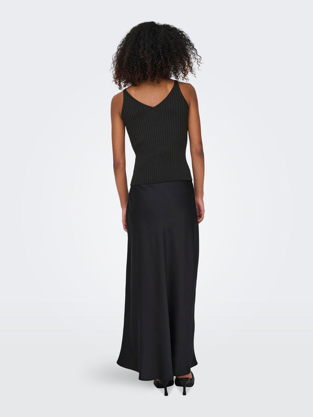 Product TOP ACANALADO CON HEBILLA METÁLICA THELMA-Black Detail:GOLD - Image 3