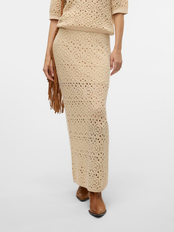 Product FALDA TEJIDA MAXI BERRY - Birch - Image 1