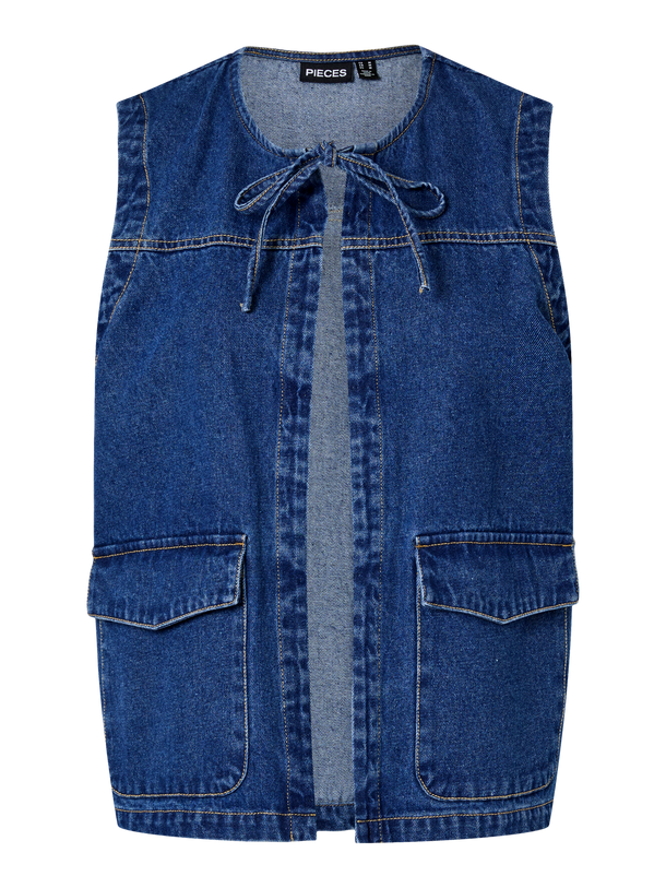 Product CHALECO FENNA - Dark Blue Denim - Image 4