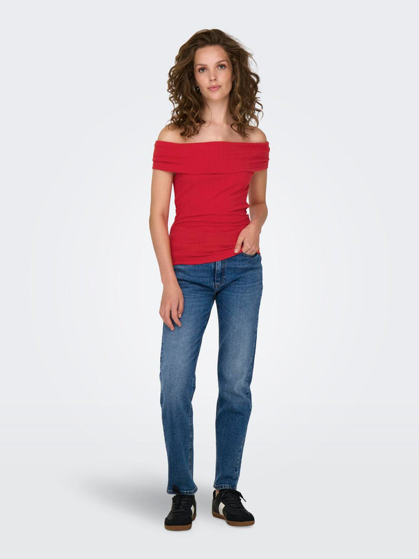 Product TOP FRANSISKA - High Risk Red - Image 2