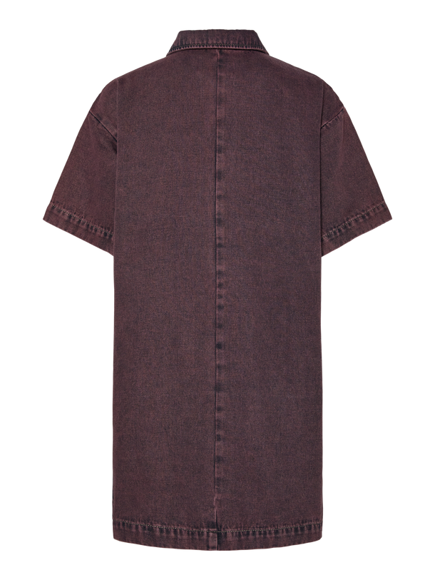 Product VESTIDO DRIA - Tawny Port Detail:WASHED - Image 5